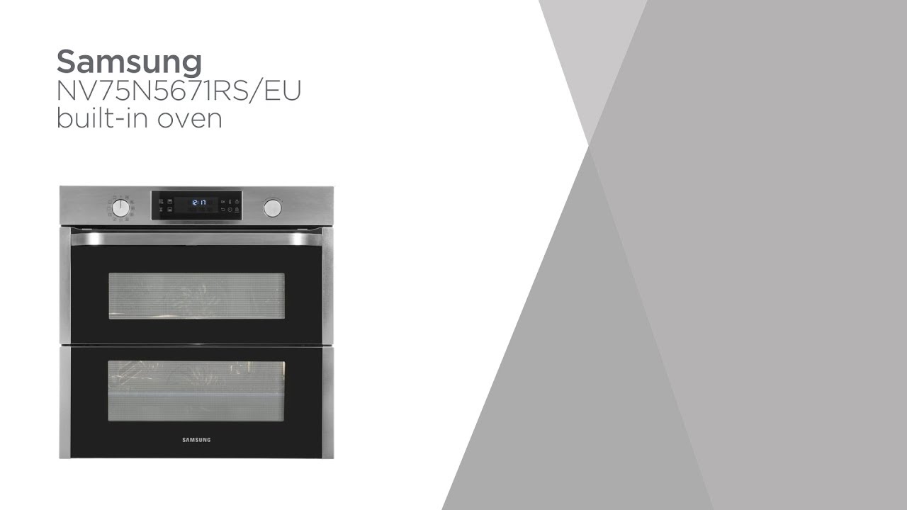 Samsung Dual Cook Flex NV75N5671RS Electric Oven - Steel | Product Overview | Currys PC World