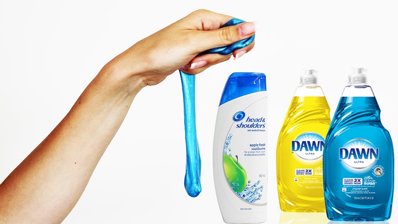 SLIME SHAMPOO E SLIME DETERSIVO PIATTI 💦SLIME TEST SLIME SENZA COLLA E SENZA BORACE  ANITA STORIES