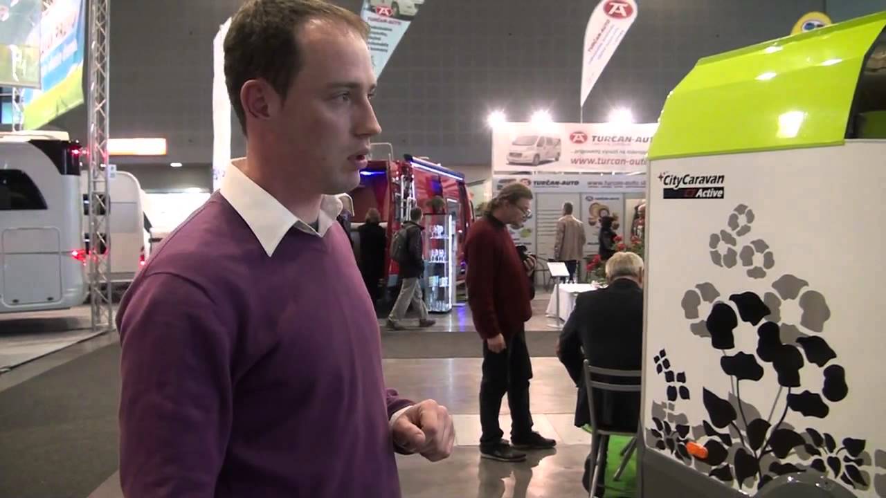 CityCaravan C 7 - Evropská premiéra na výstavě Caravaning Brno 2013