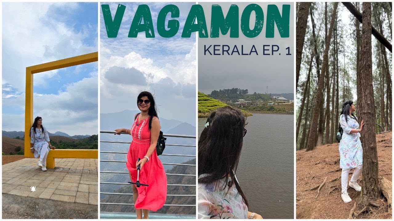 Exploring Vagamon - Must Visit Places | Hidden gem of Kerala | Tea Lake boating, Glass Bridge | Ep.1