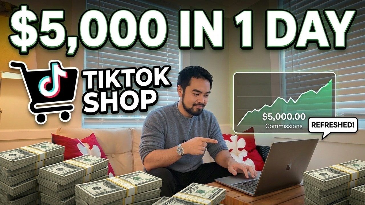 Я заработал 5000 долларов за один день на TikTok Shop… Вот как…