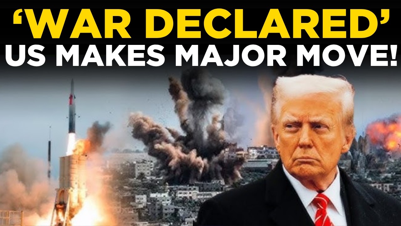 Donald Trump Live | US President Trump Makes HUGE 'World War' Declaration Shocks Everyone | US News