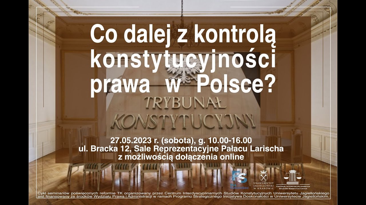 Panel 1: Mankamenty dotychczasowej procedury kontroli konstytucyjności prawa realizowanej przez TK