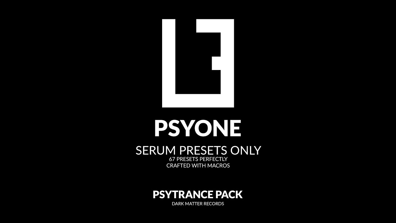 PSYONE SERUM Pack (Psy Trance Serum Presets)