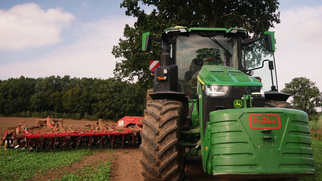 ✩ Talerzowanie JOHN DEERE 8410R DRUGIEJ GENERACJI ✩ Testy w Polu! ✩ Gr.Hulaniccy ✩
