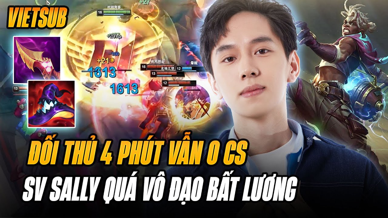 (Vietsub) Quá Bất Lương Với Cách Sally Khiến Rừng Đối Thủ Thoát Game Vì Quá Trầm Cảm