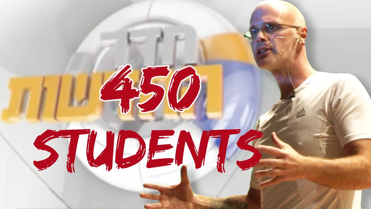 Gary Yourofsky speaks to 450 students at Ben Gurion University