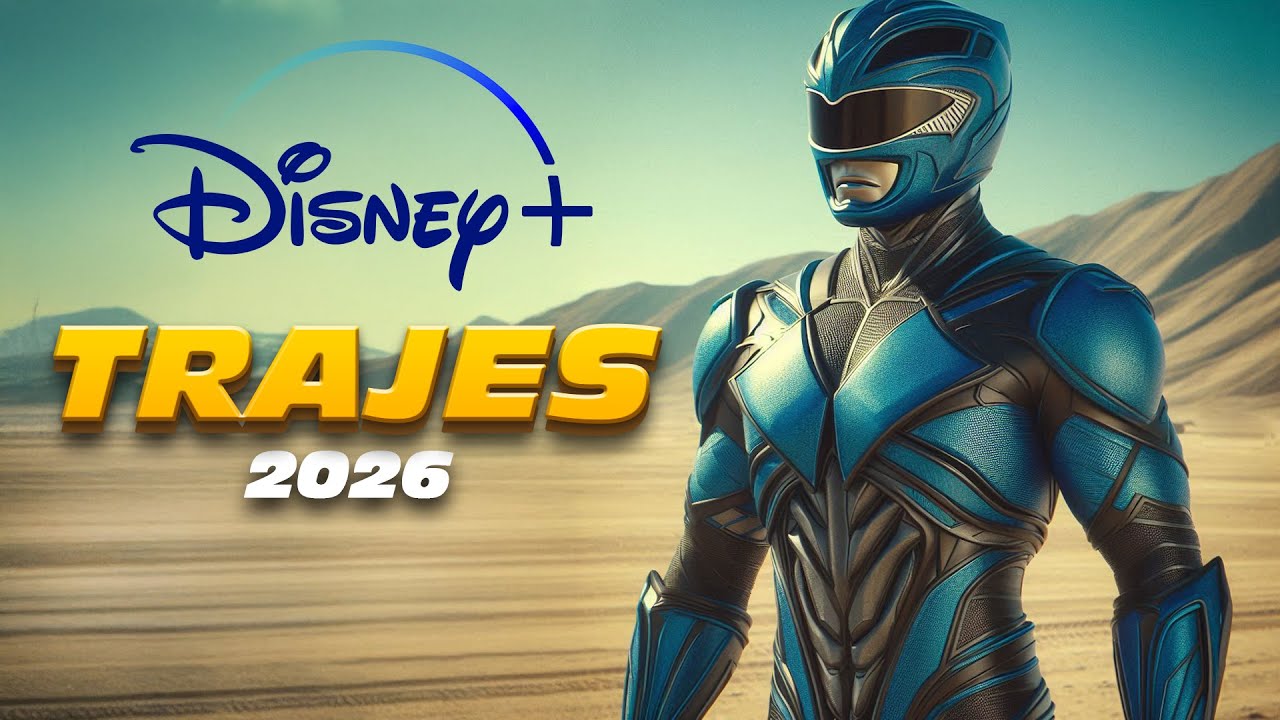 Power Rangers Los nuevos trajes del Reinicio 2026 de Disney+