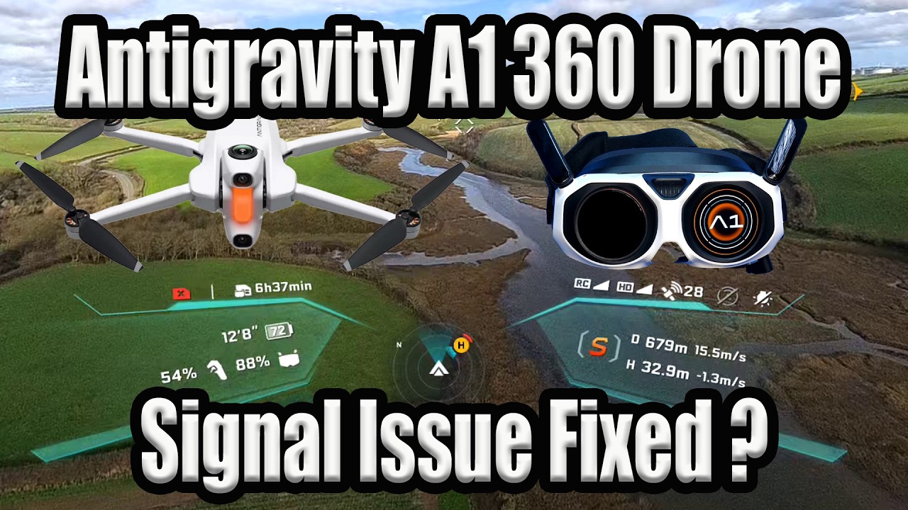 Antigravity A1 360 FPV Drone - OmniLink 360 Signal Issue Fixed!
