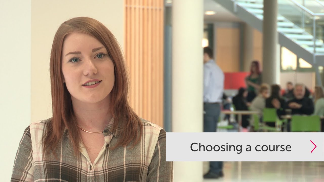 Choosing a course