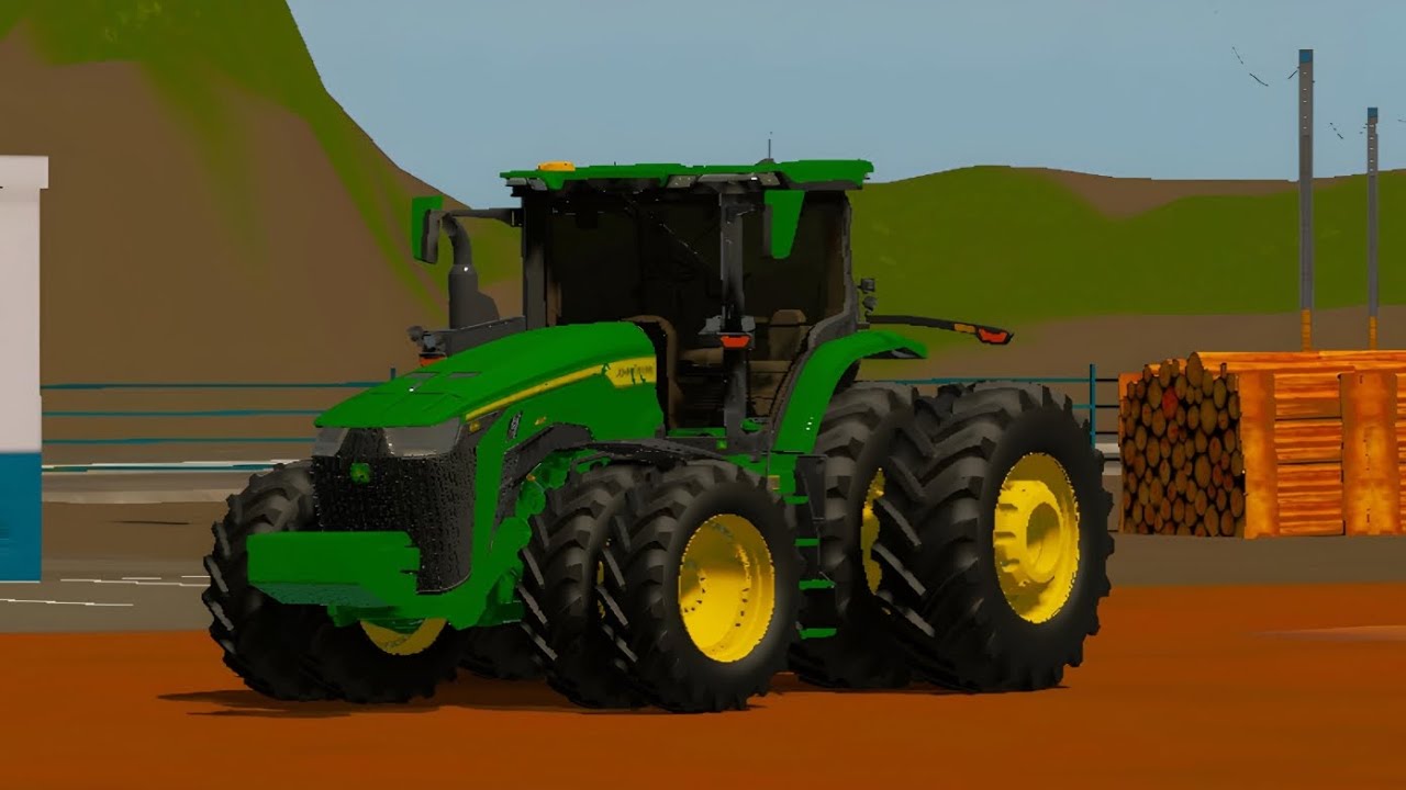 FS20:🔰Saiu Mais Um Mod Do JD 8410r BR Várias Configurações 🚜🇧🇷