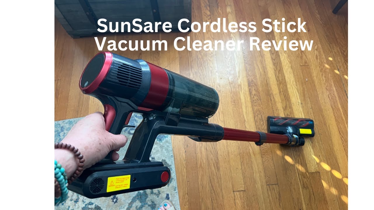 SunSare Cordless Stick Vacuum Review: Lightweight, Powerful & Works on Pet Hair!