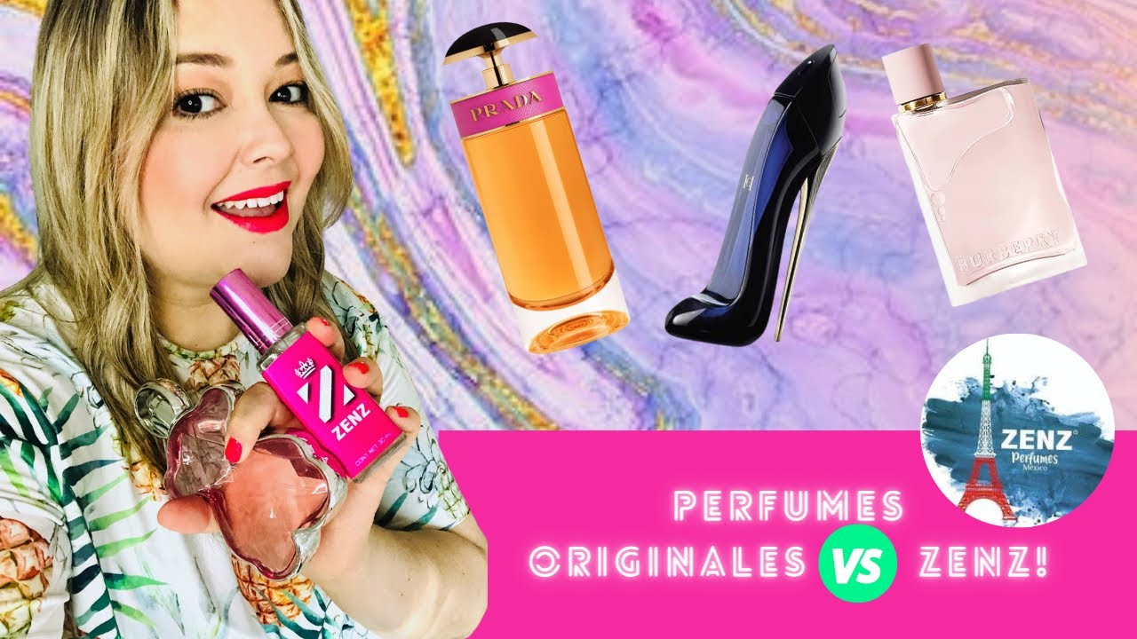 Perfumes originales ✨🆚✨ Perfumes ZENZ ! Se parecen !? 😱🤩🥳 #zenz #perfumeszenz
