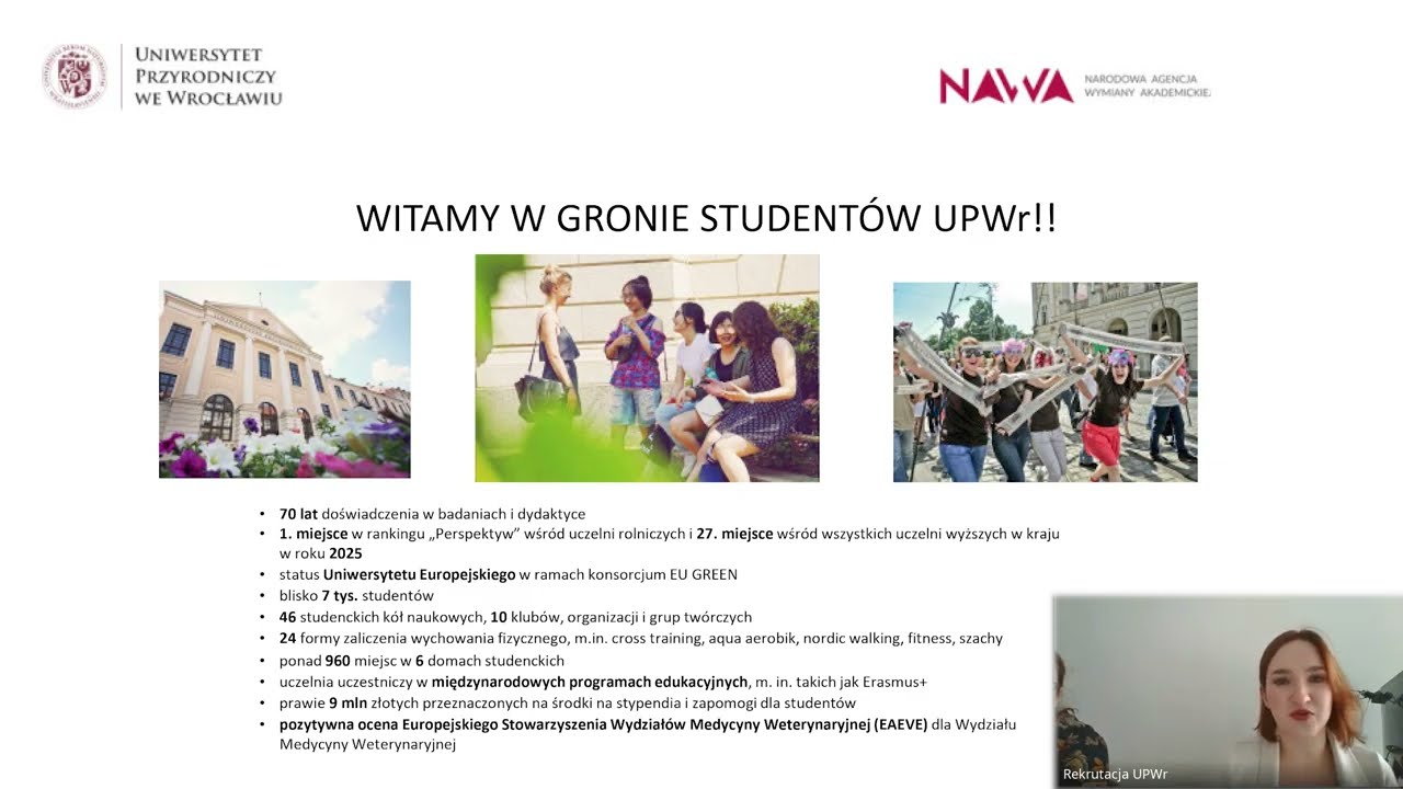 Webinar Welcome Point - dla kandydatów na studia w języku polskim
