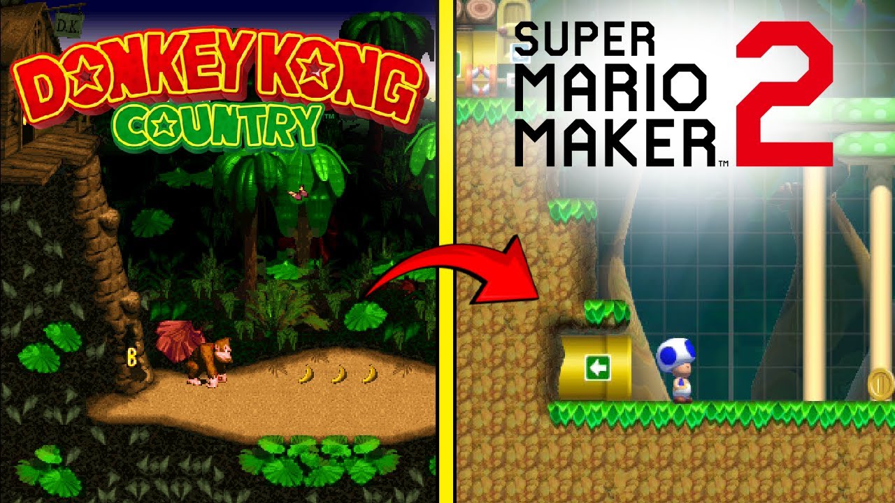 I Recreated Donkey Kong Country in Mario Maker 2