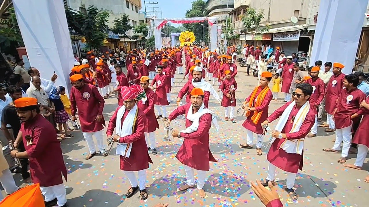 Balives Shaktipooja Samajseva Mandal Devi Aagman Sohala 2023 #solapur #lezim