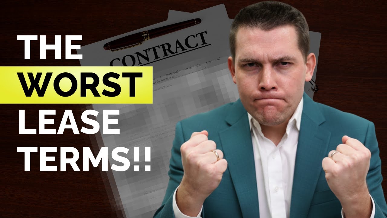 The Most Controversial Terms in Commercial Real Estate Leases