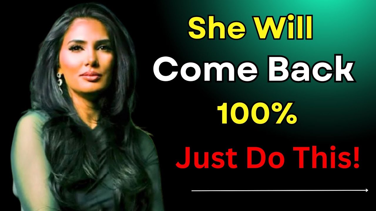 Do This Once & She Will Come Back | Sadia Khan Relationship Advice