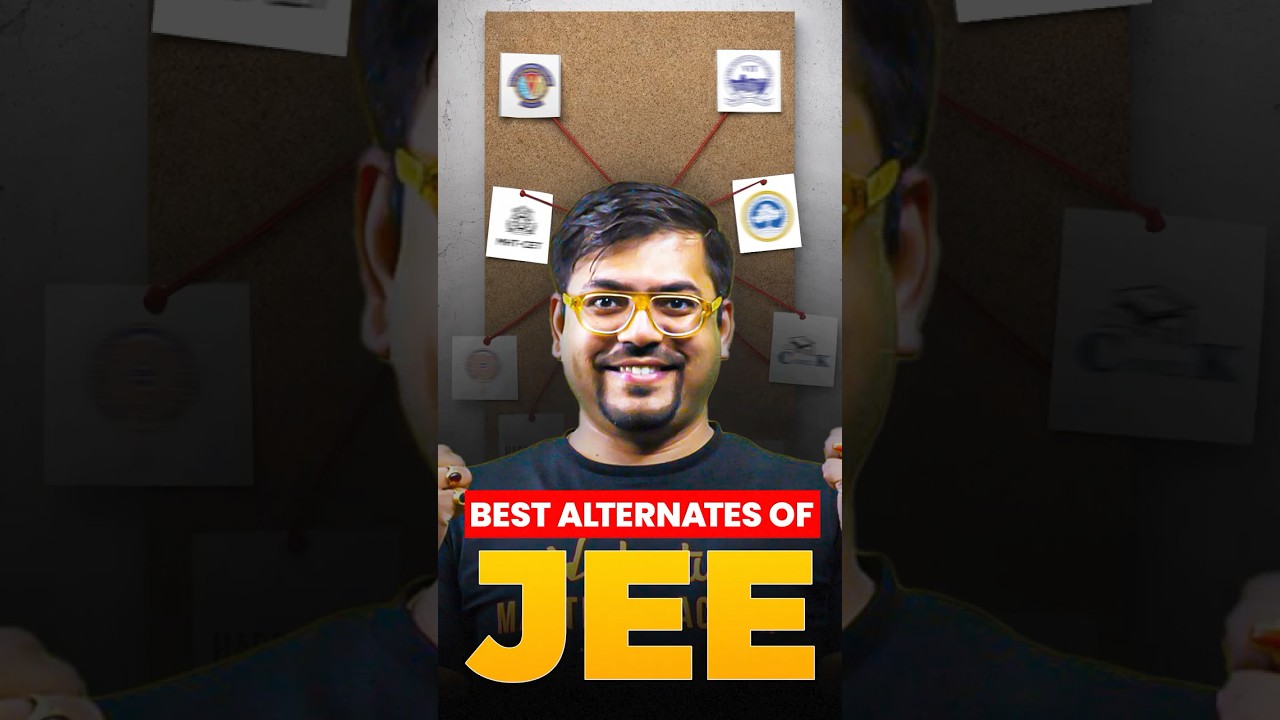 Top 9 Backup Exams for JEE Aspirants #jeemains #jeepreparation #harshsir