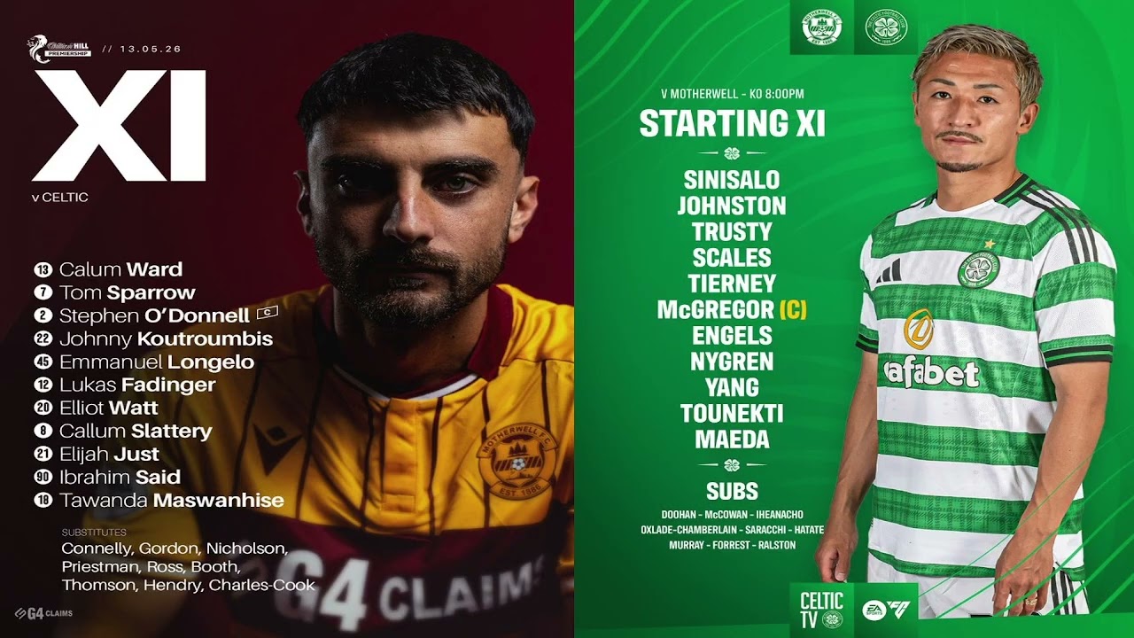 Motherwell Vs Celtic BBC Radio