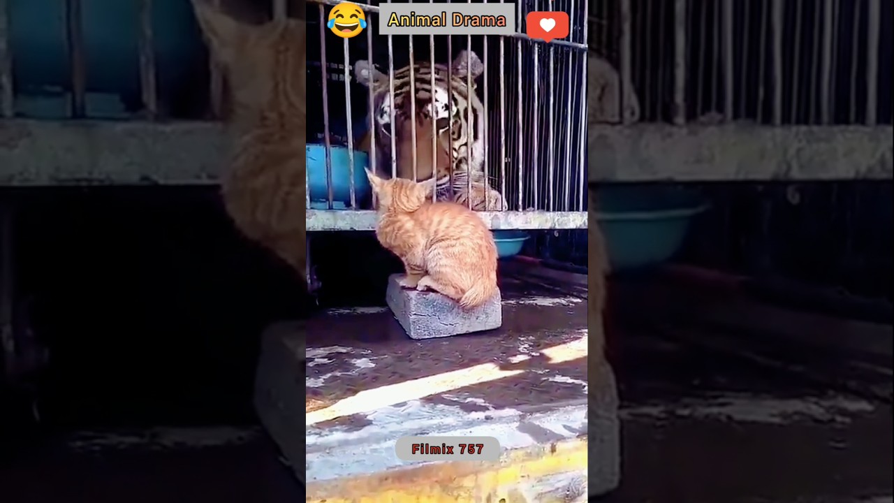 Feline Chaos: Hilarious Animal Encounters!