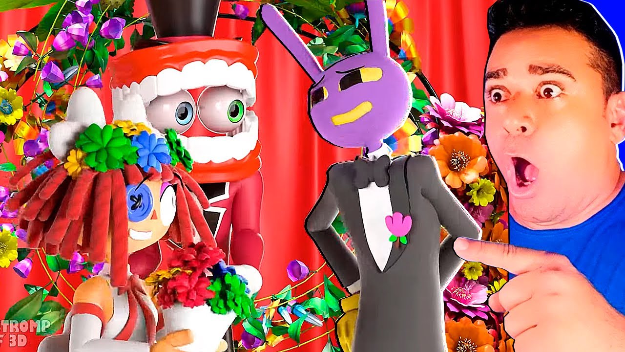 JAX E RAGATHA VAI SE CASAR NO EPISÓDIO 2 DO DIGITAL CIRCUS - The Amazing Circus - Fábio Darck