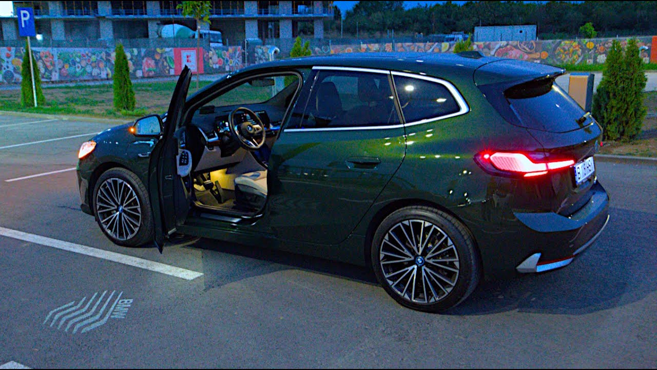 BMW 2 Series Active Tourer 2023 Night Lights Interior Exterior