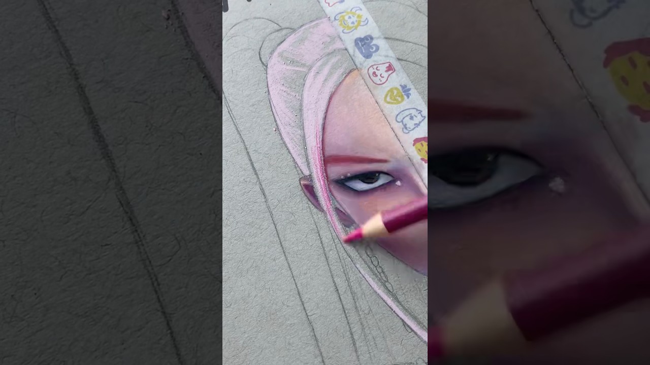 MOVIE VS. ANIME! - Draw more K-pop Demon Hunters!✨ #shorts #draw #kpopdemonhunters