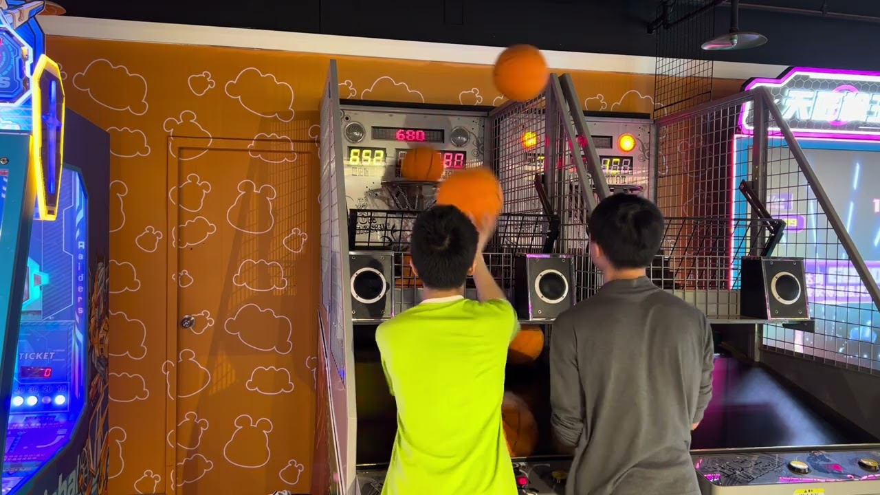 2026.01.30與@威的魔手頻道 雙打刷下機台歷史紀錄 10顆🏀