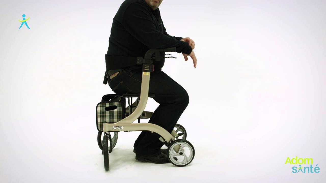 3 Rollator 4 roues !
