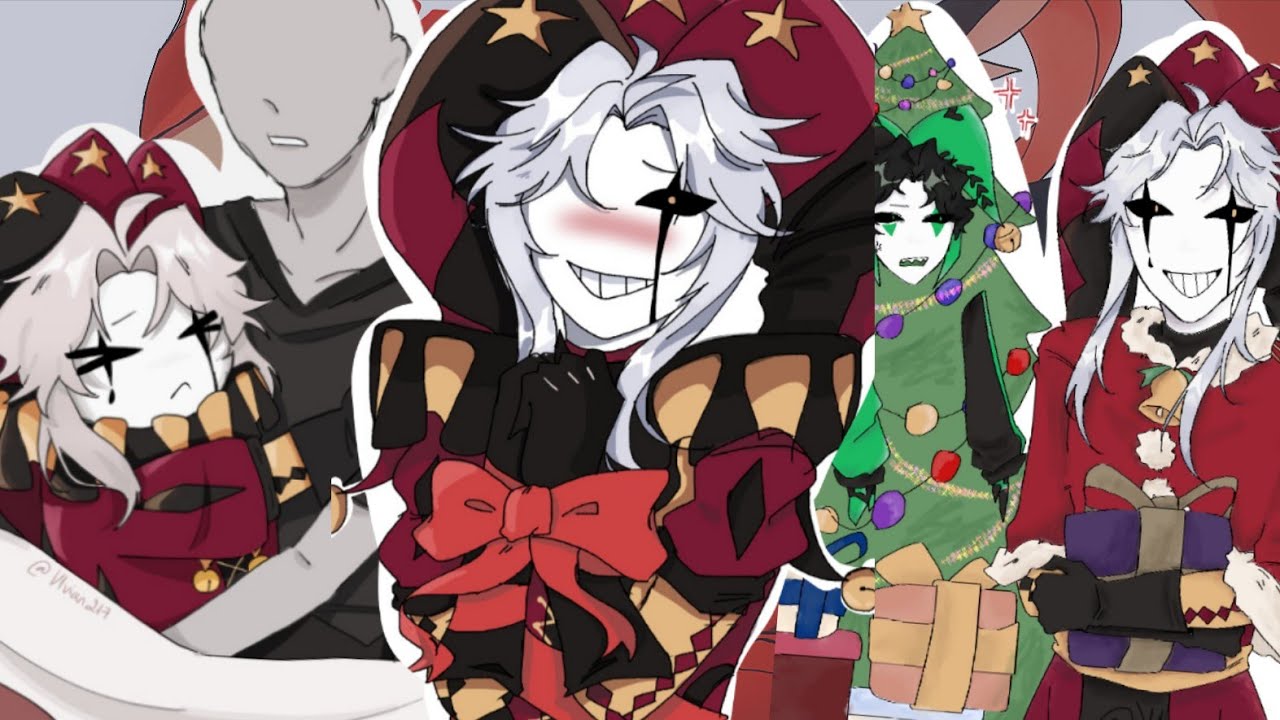Pierrot and Harlequin want to be with you at your home (comic dub / the freak circus)