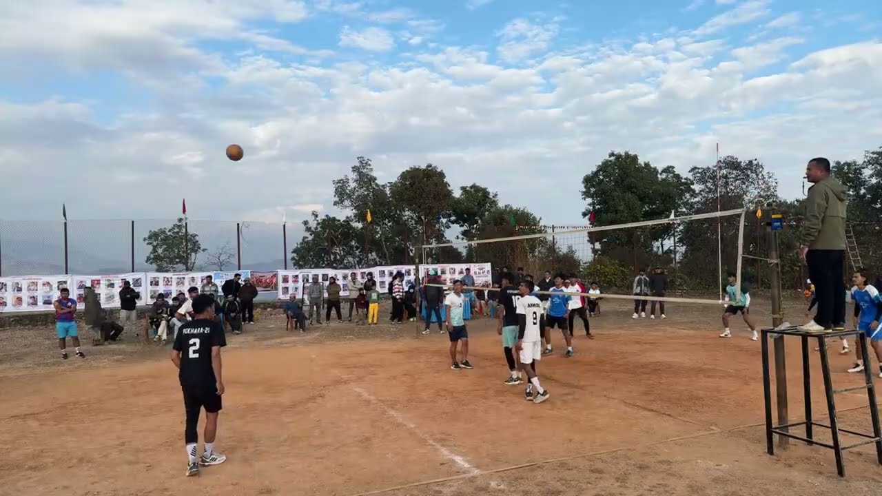 #volleyballmatch #pokhara 21 vs. Taksar MYC