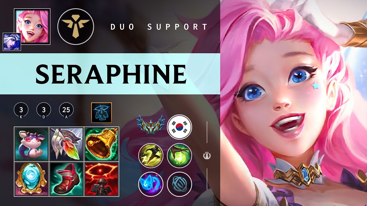 Seraphine Support vs Lulu - KR Challenger Patch 26.05