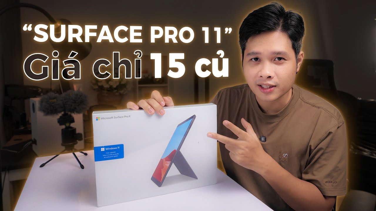 Surface Pro X sẽ hưởng lợi gì từ việc Surface Pro 11 ra mắt?