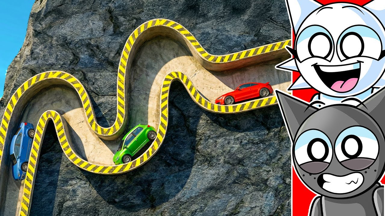CARS VS EXTREME TUNNELS