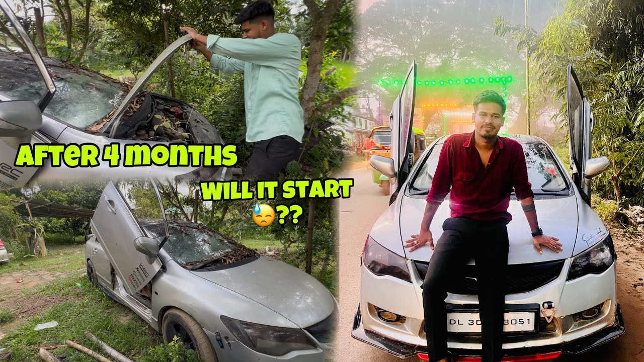 4 Month পর Civic টা স্টার্ট দিলাম 🙃