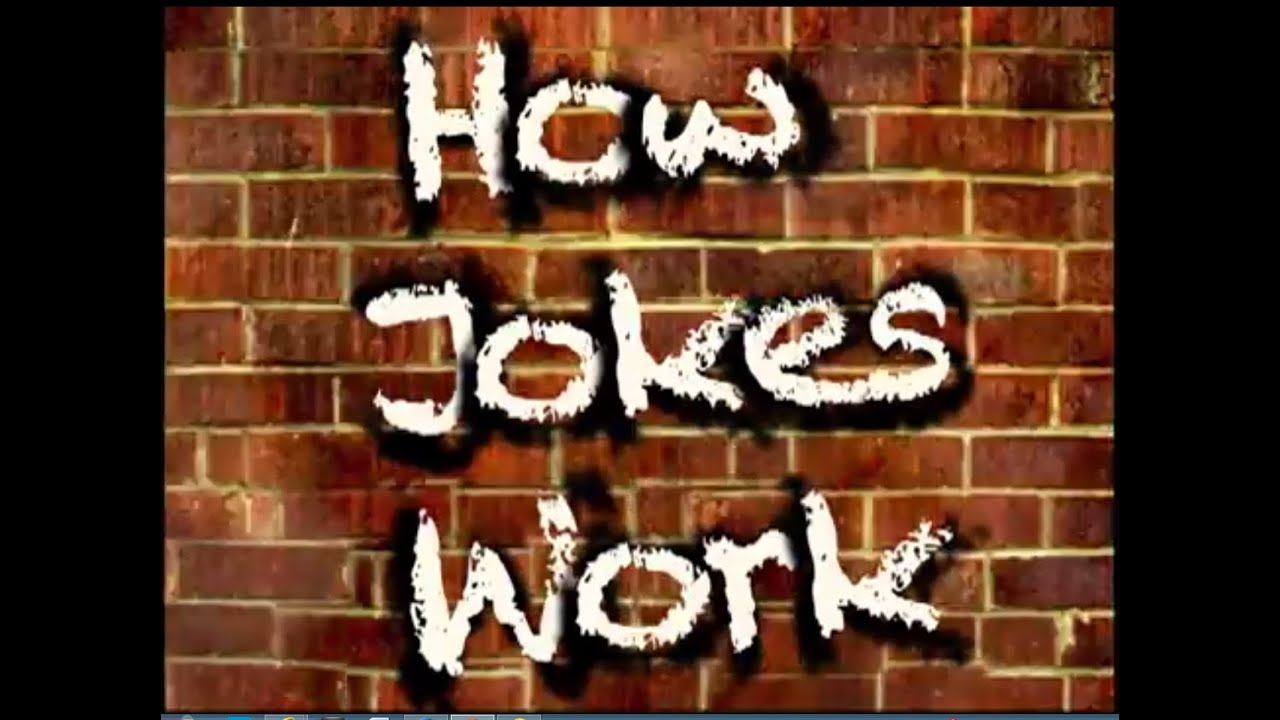 How Jokes Work (structure of a joke)