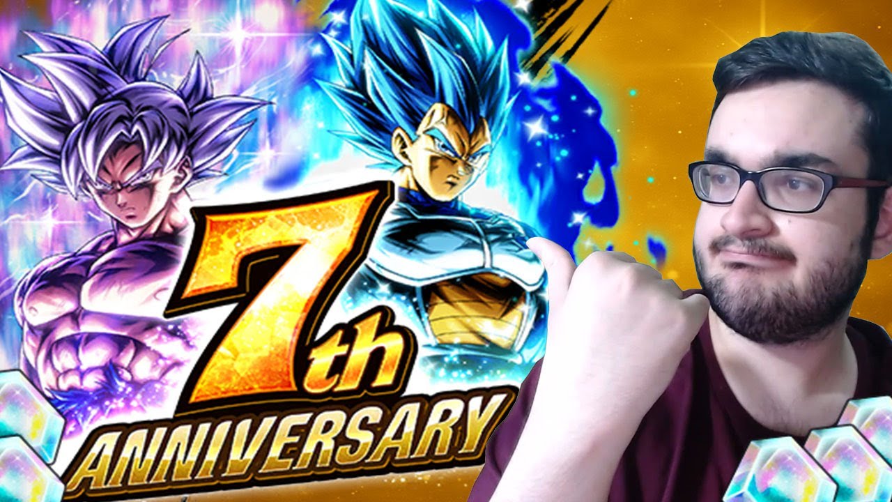 GOKU E VEGETA SONO ARRIVATI!!! INIZIANO LE PULL PER IL 7TH ANNIVERSARIO DI DRAGONBALL LEGENDS