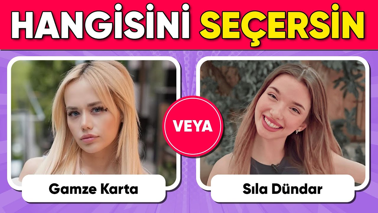 Ünlü Fenomenlerden Hangisini Seçersin? ❤️ En Sevilen Fenomenler ❤️ Hangisini Tercih Edersin 🤔