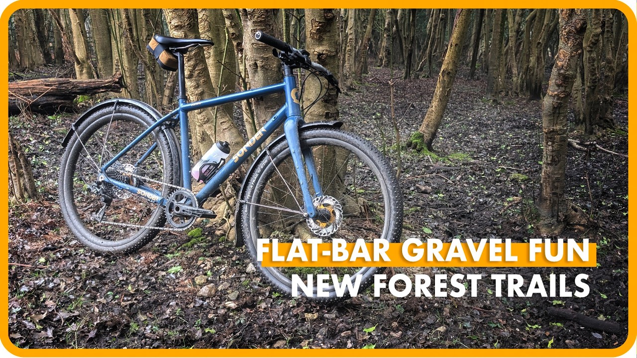 Flat-Bar Gravel Fun on the Sonder Camino | Woods New Forest Shop Ride | Fast Run Down Blissford Hill