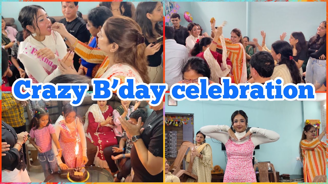 Princee’s craziest Birthday celebration ever | Itna dance kabhi nahi dheka | Full family enjoyment