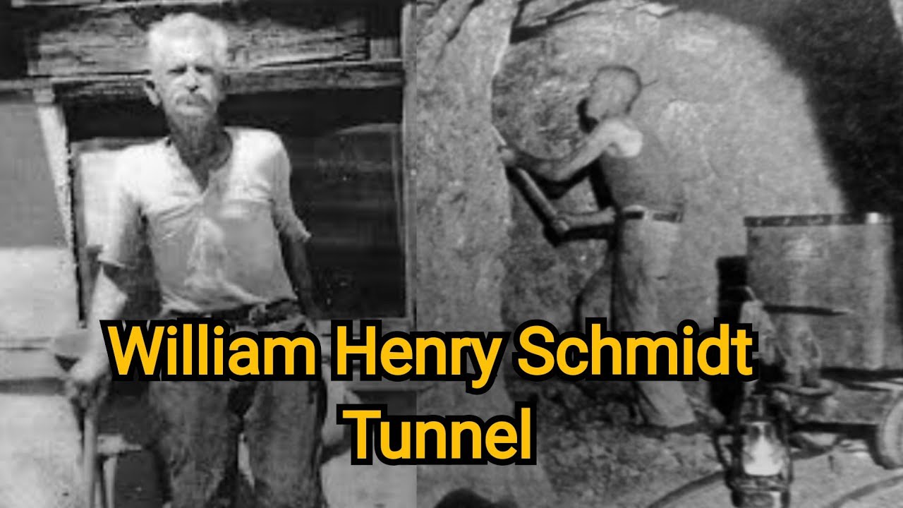 WILLIAM HENRY SCHMIDT TUNNEL: Ore Tunnel in the El Paso Mountains