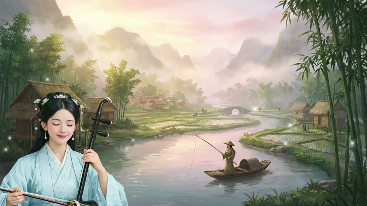Ancient China Relaxing Music for Deep Sleep • Healing Bamboo Flute & Guzheng to Quiet Your Mind