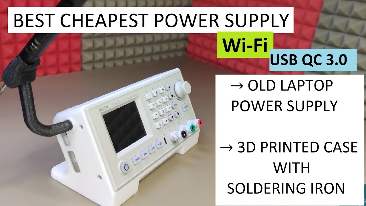 Wi-Fi power supply with a twist, RD6006 / RD6012