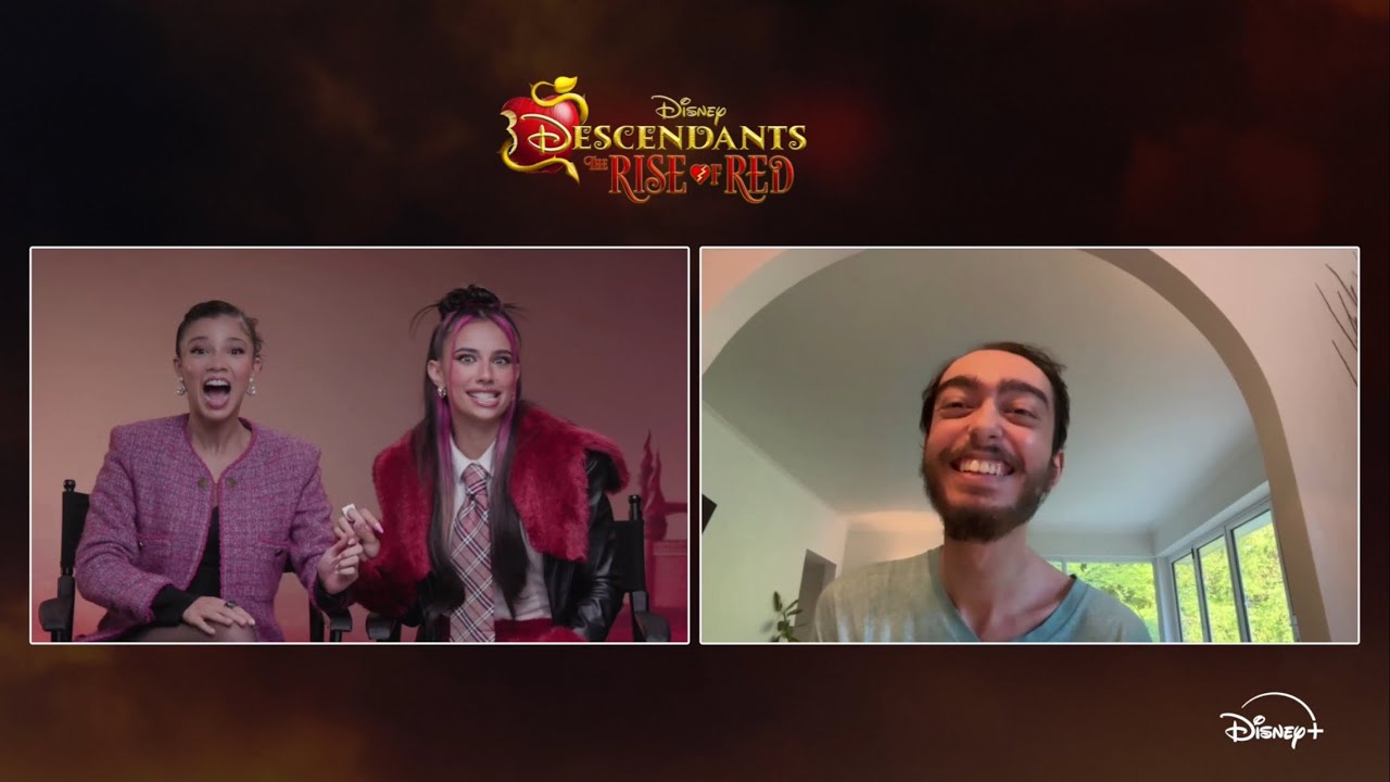 Descendants The Rise Of Red Kylie Cantrall & Malia Baker Talk Stunts, Songs,Swords & Shoes Interview