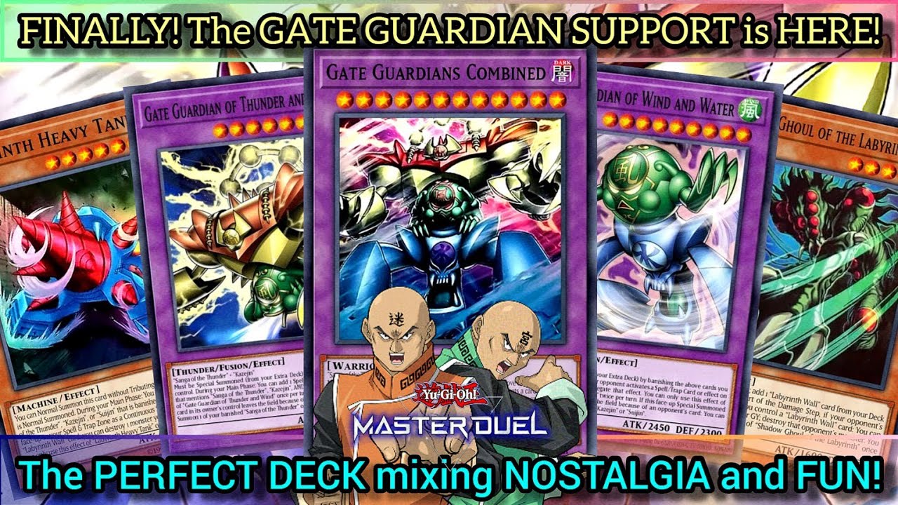 It's HERE! NEW GATE GUARDIAN SUPPORT! Selection Pack: Beginning of The Next Journey [MASTER DUEL]
