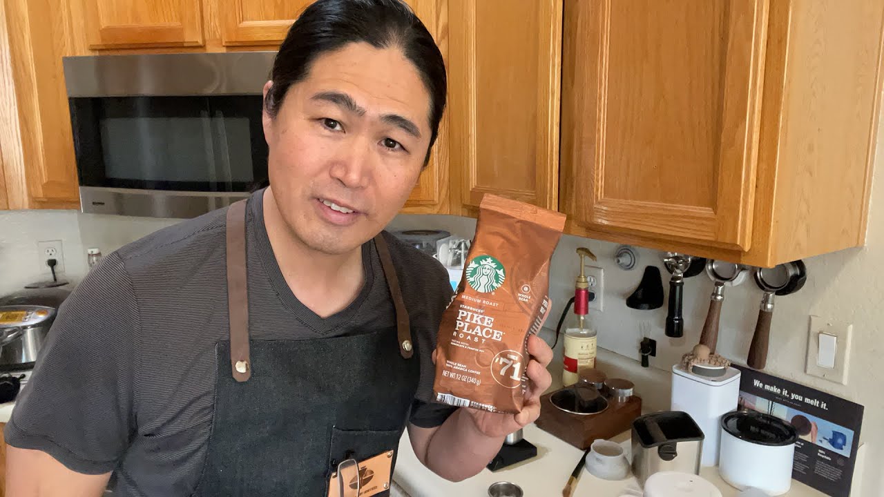 Starbucks Pike Place Roast Tasting | Breville Barista Pro