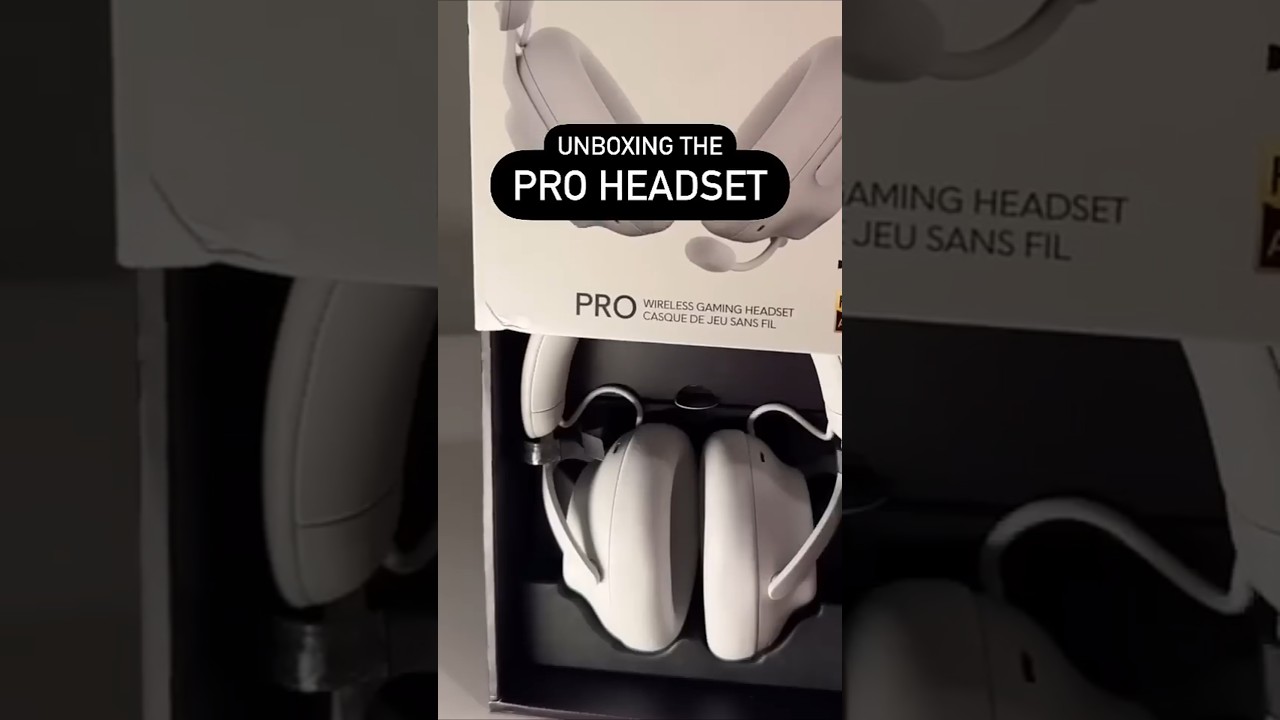 Unboxing the Alienware Pro Headset