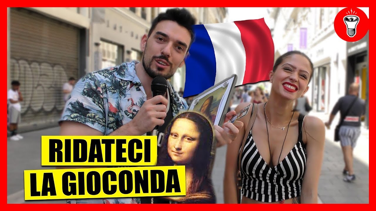 Chiedere ai Francesi di Ridarci la Gioconda - IN FRANCIA - [Esperimento Sociale] - theShow