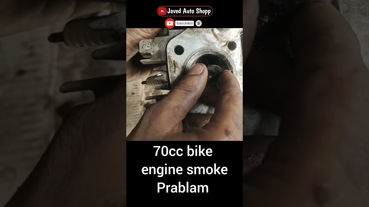 70cc bike engine smoke Prablam